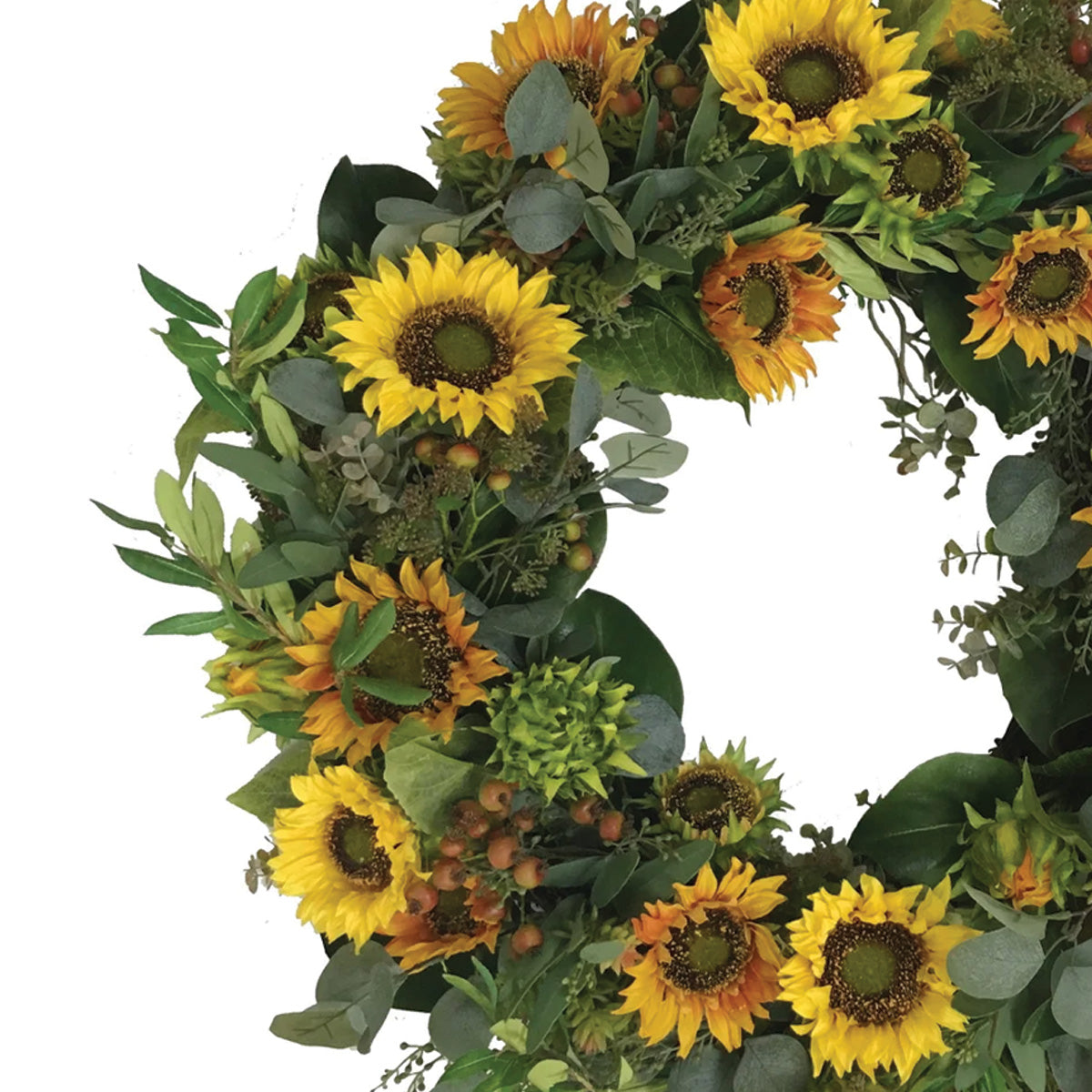 Sunflower Wreath 30"