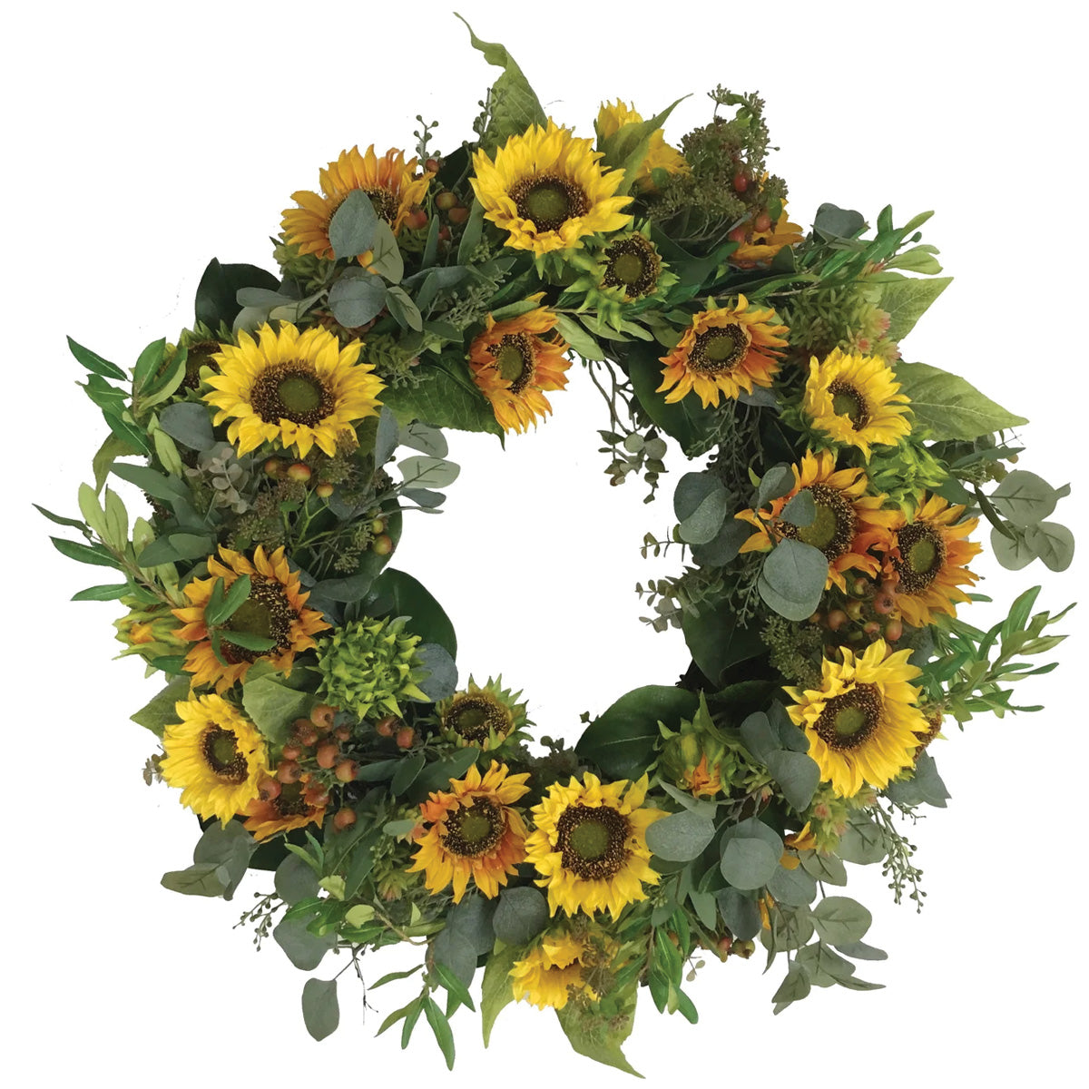 Sunflower Wreath 30"