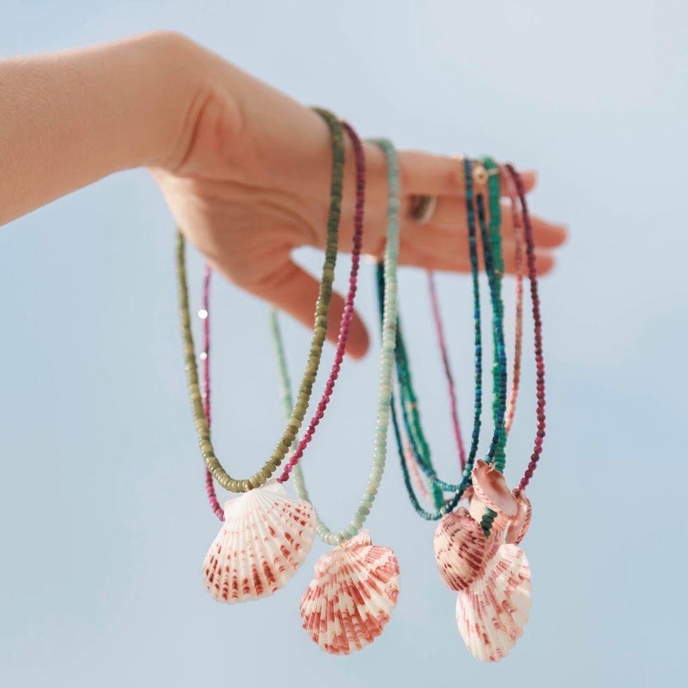10.08.2026 @ 11AM | A Jewelry Making Experience: Handmade Shell Necklace Workshop w/ Bellary Designs