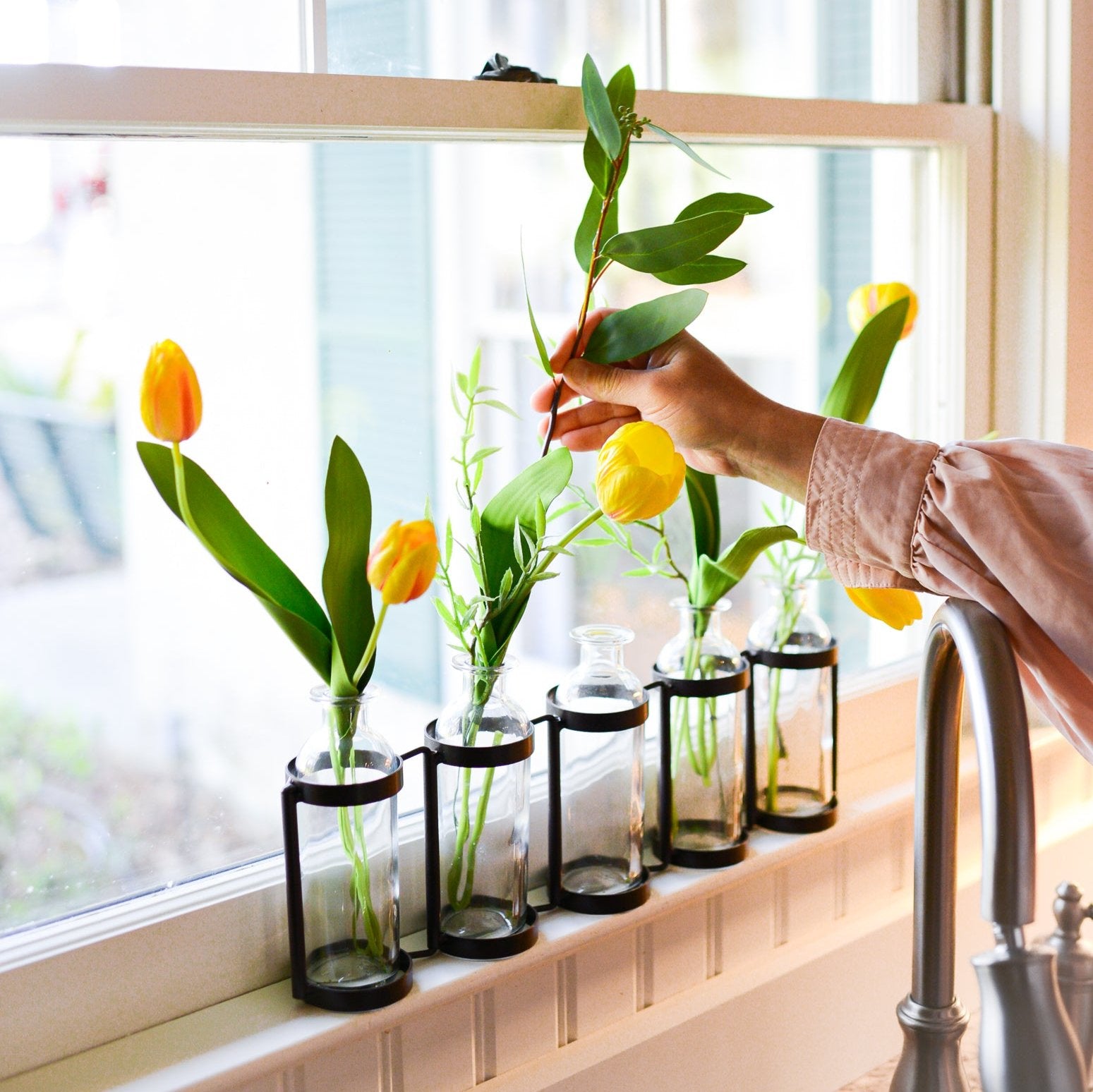 Five Bottle Series Vase