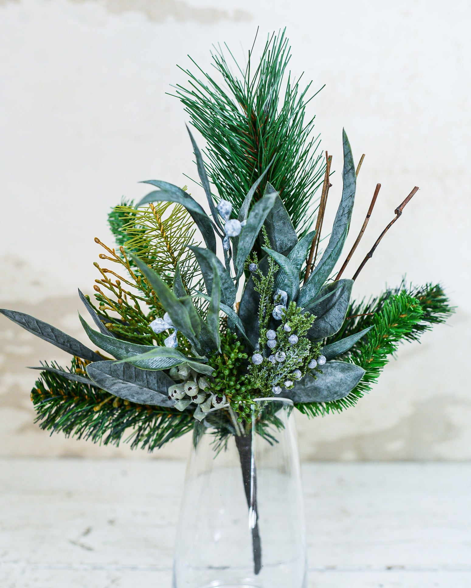 Seeded Eucalyptus Pine Spray