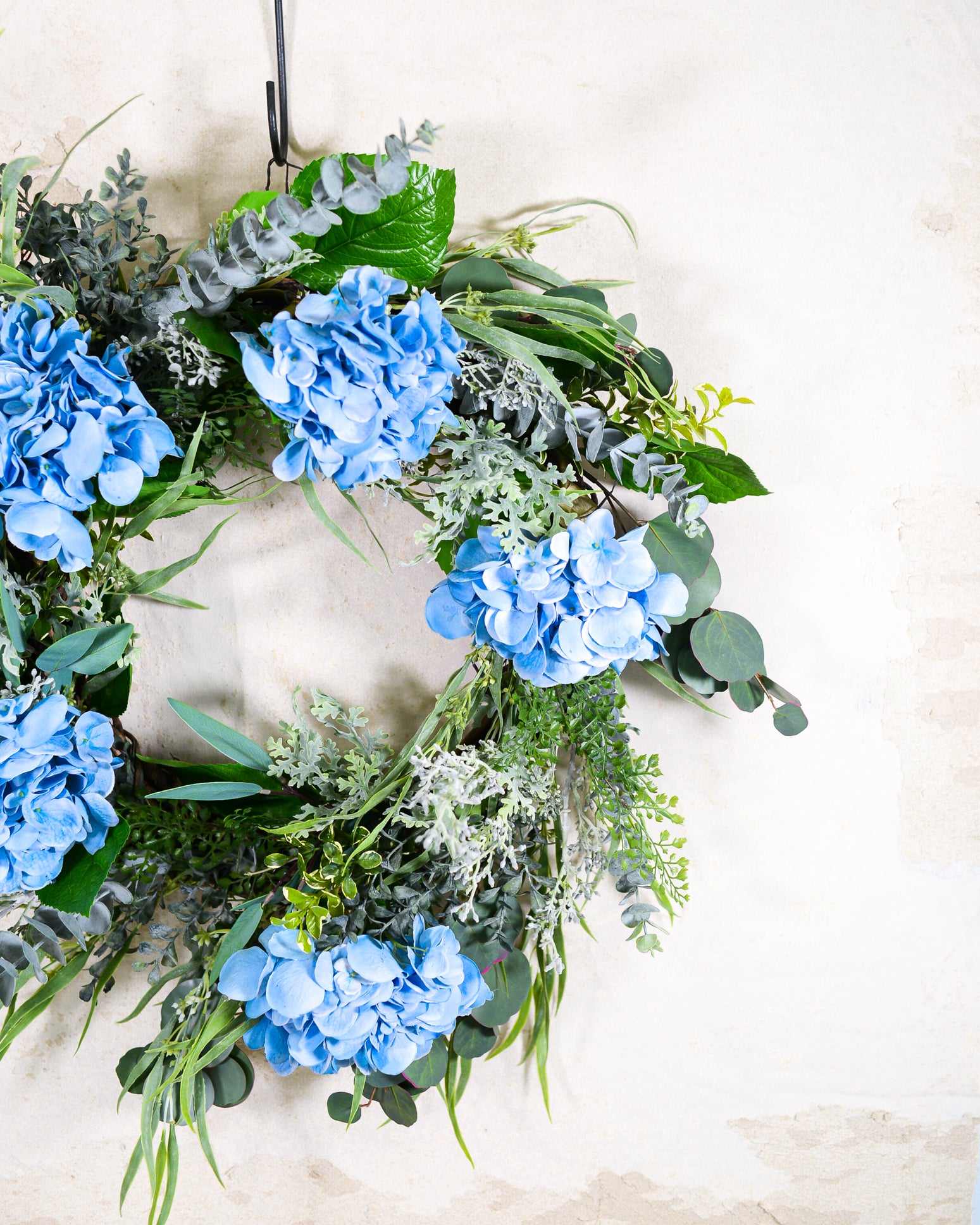 Lady Blue Wreath