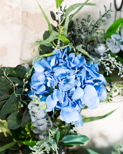 Lady Blue Wreath