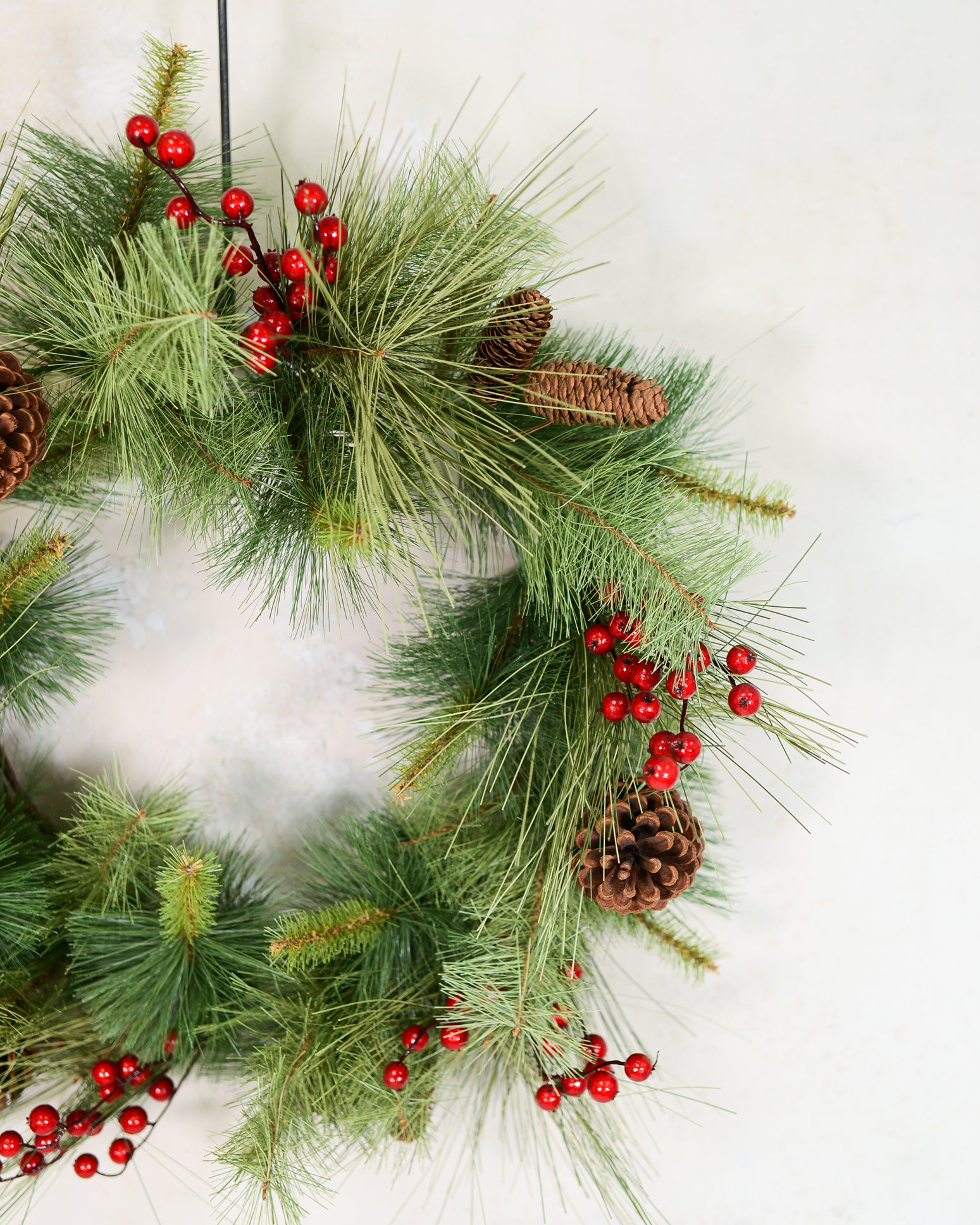 30"D Adirondack Pine Wreath