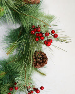30"D Adirondack Pine Wreath