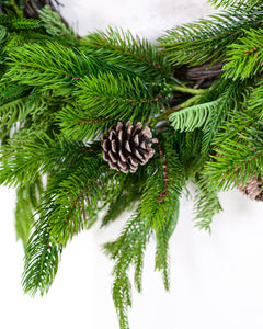 Tree Farm Real Touch Wreath