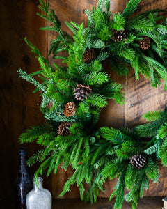Tree Farm Real Touch Wreath