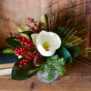 Sea Pines Holiday Petite Bouquet Drop In