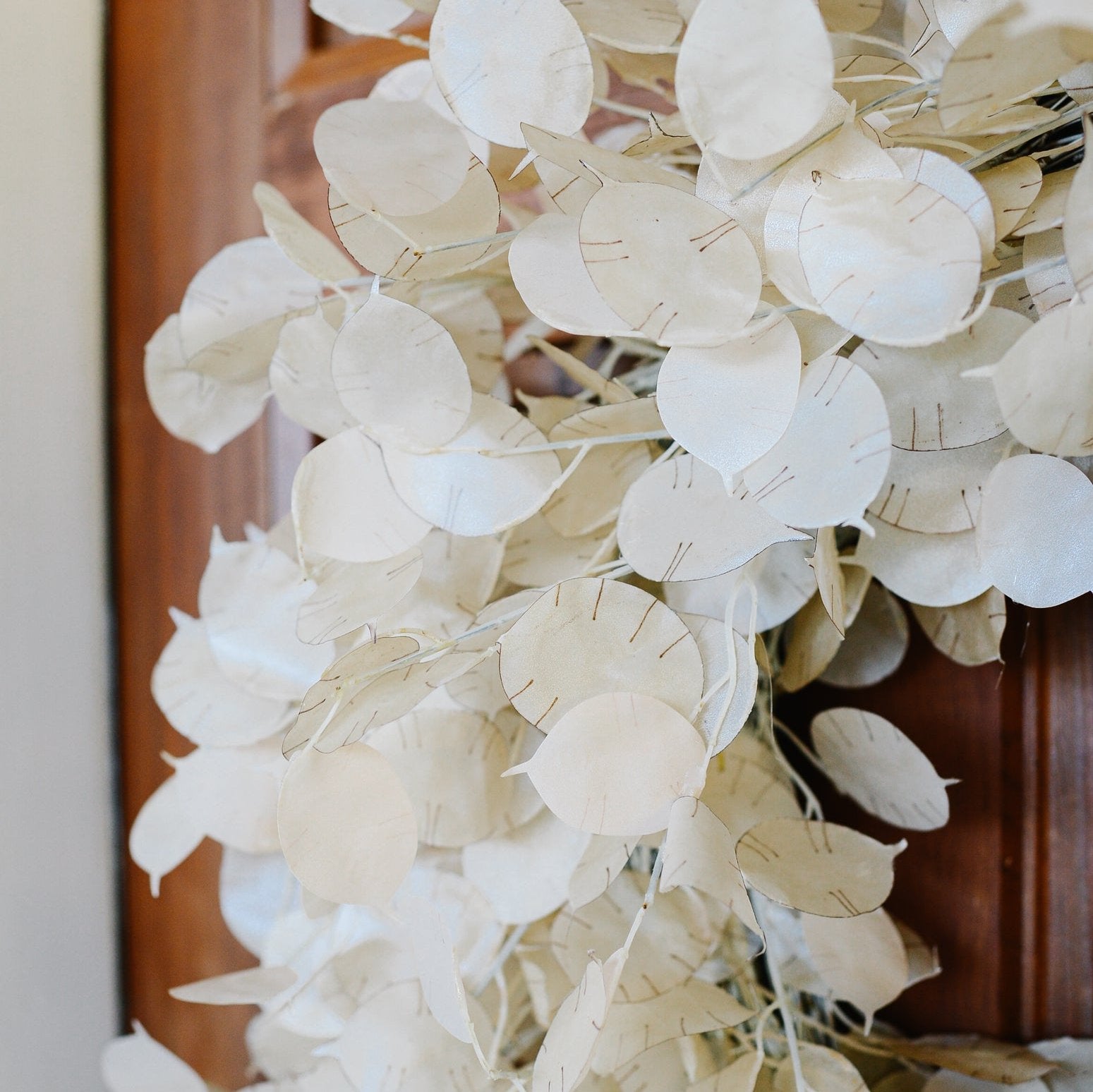 Lunaria Ivory Wreath