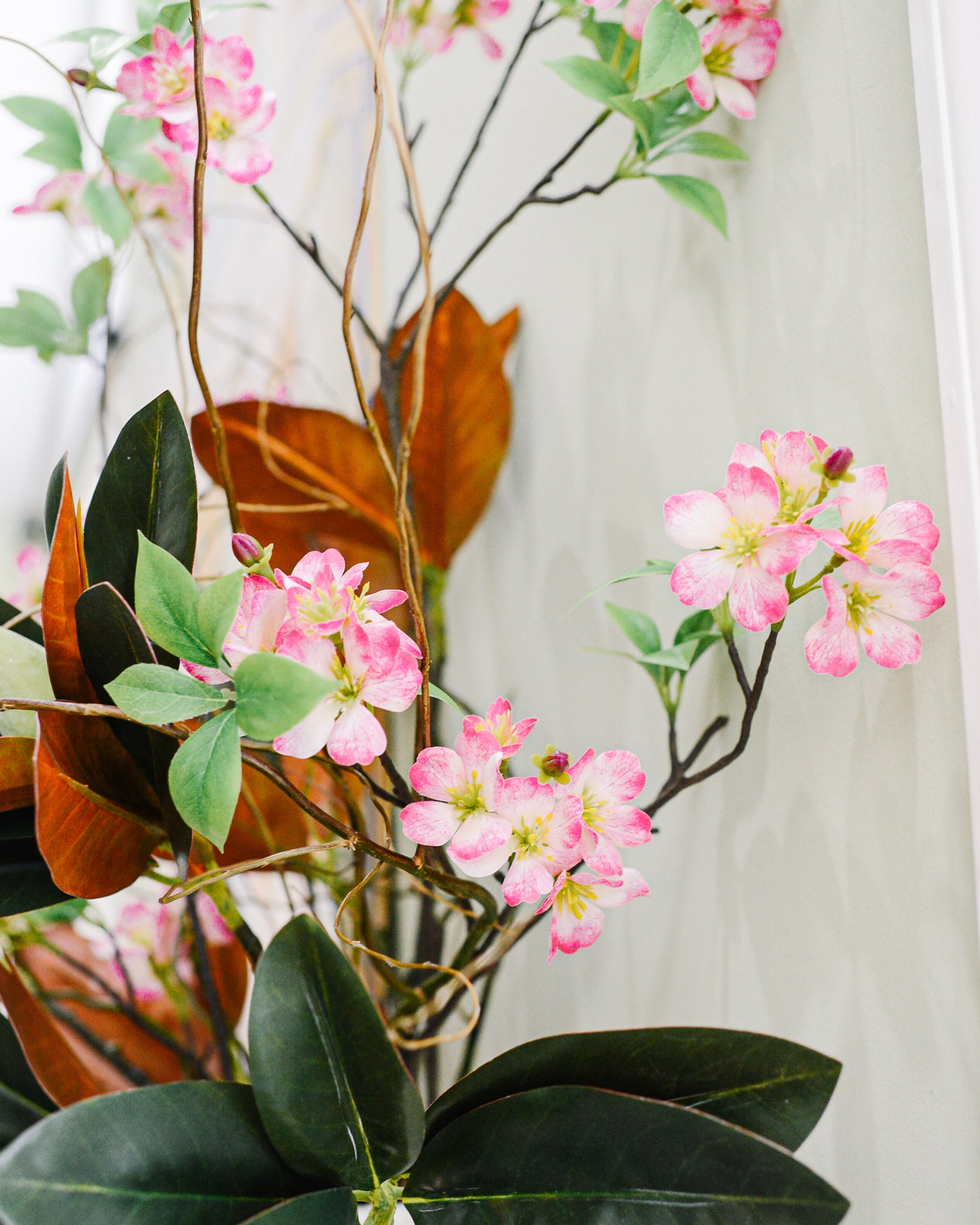 Pink Cherry Blossom Branch