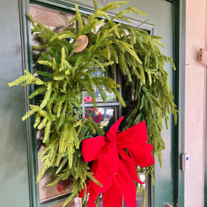 24"D Norfolk Natural Touch Pine Wreath