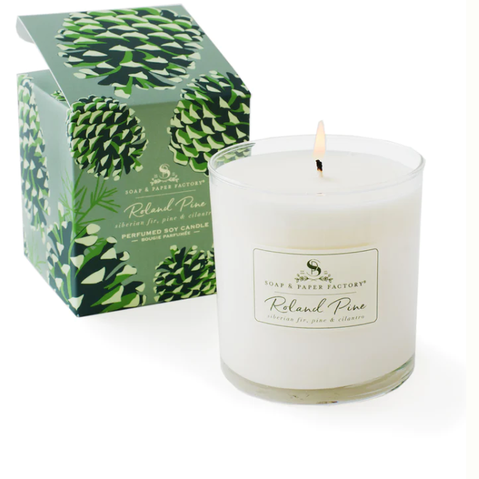 Roland Pine Single Wick Soy Candle