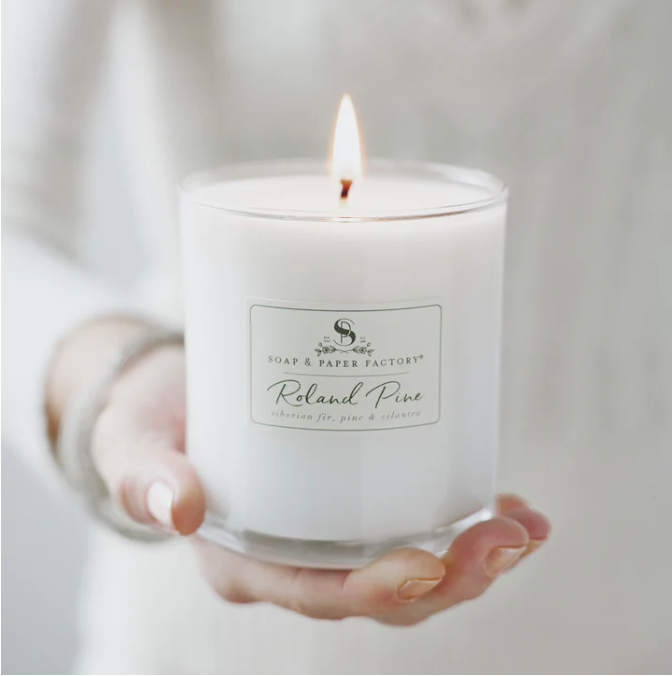 Roland Pine Single Wick Soy Candle