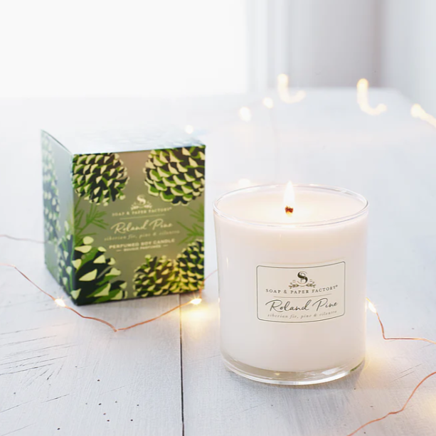 Roland Pine Single Wick Soy Candle