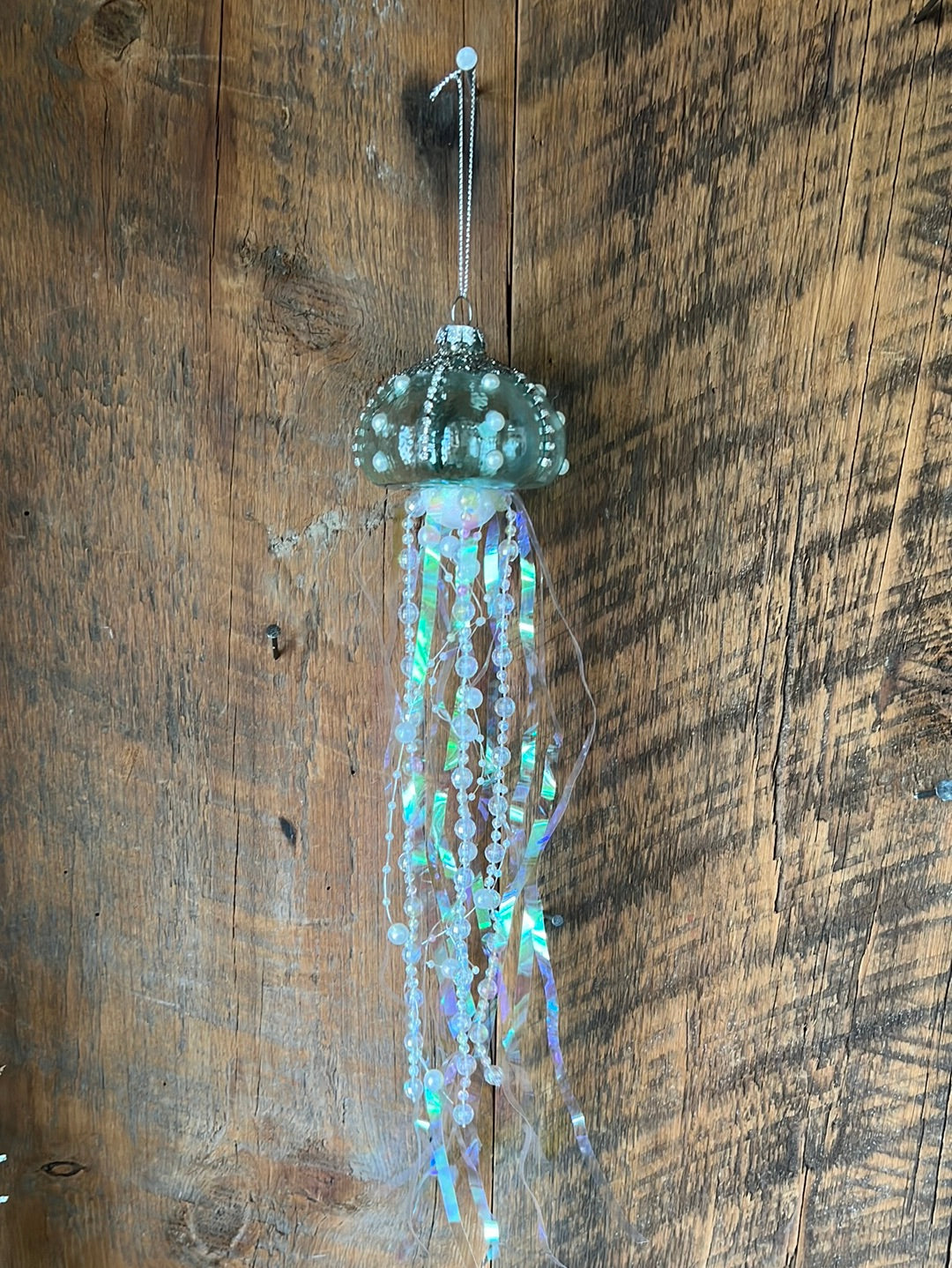 Pearl and Sparkle Decorative Jellyfish Ornament