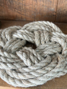 Knotted Rope Round Trivet