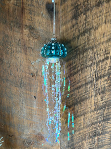Pearl and Sparkle Decorative Jellyfish Ornament