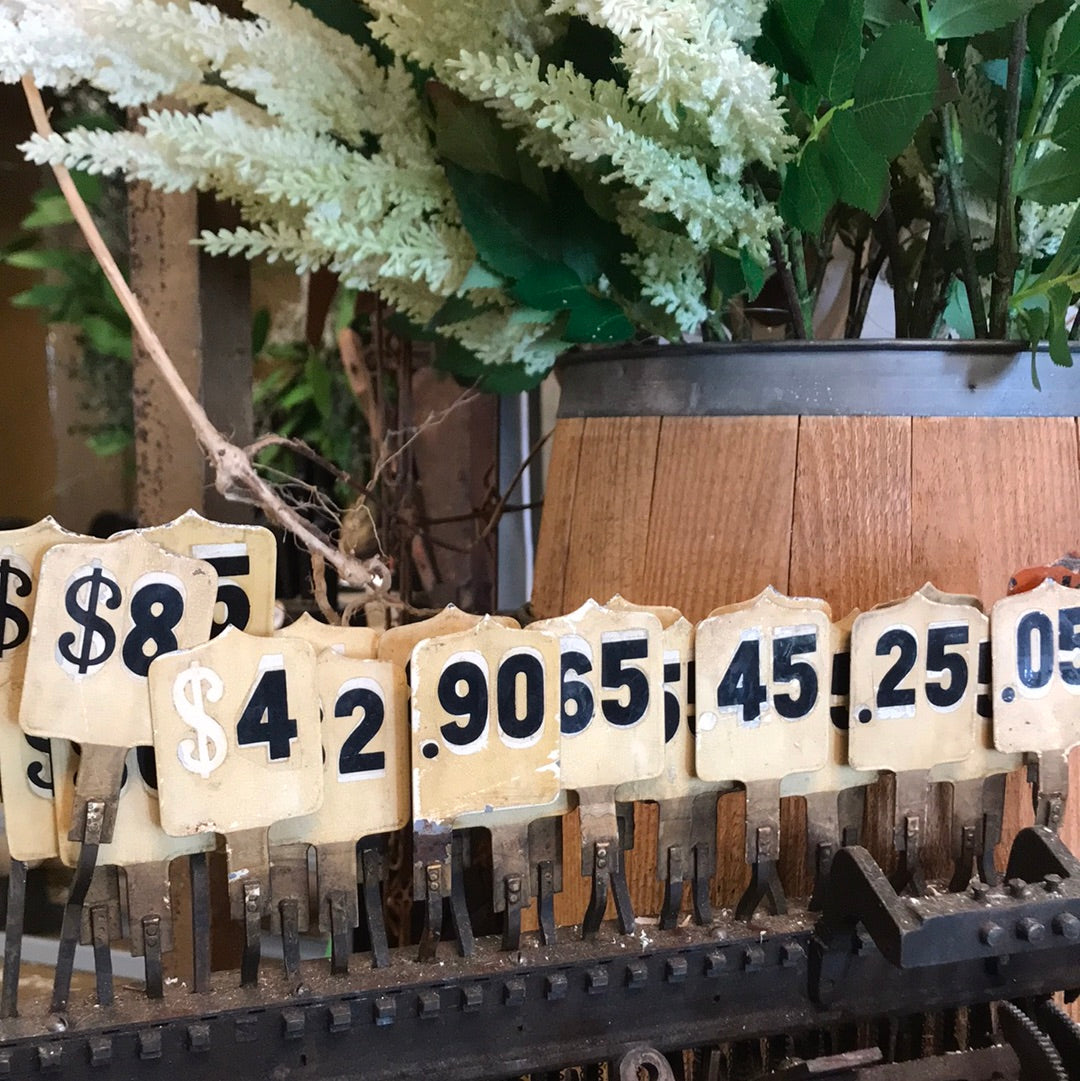 Antique Late 1800’s Cash Register