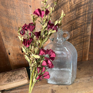 Wild Flower Stem Burgundy
