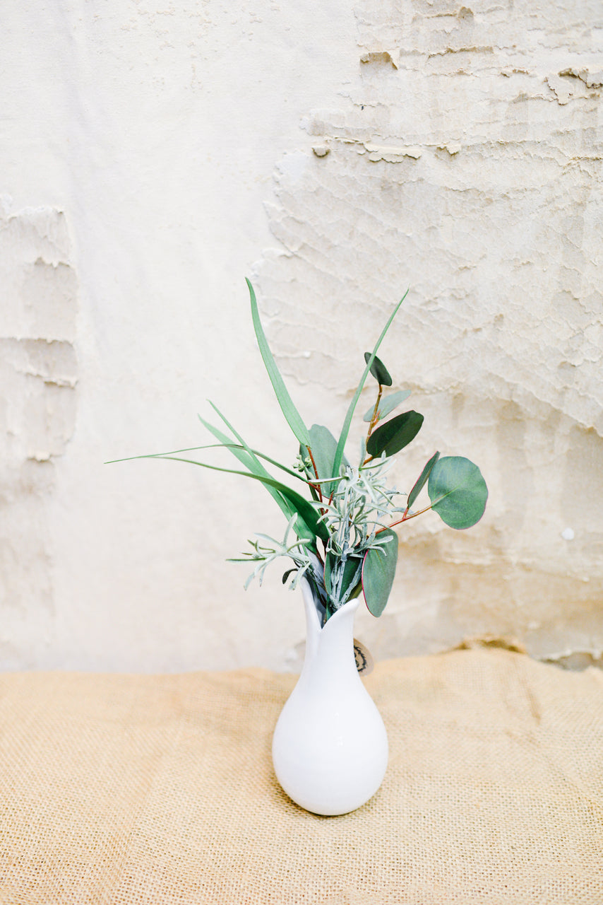 Mixed Green Mini Drop-In Bouquets