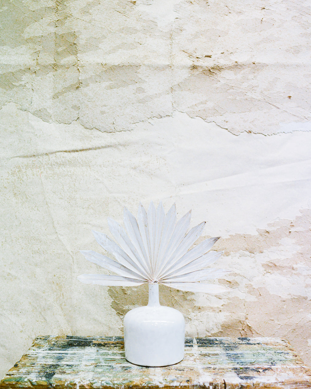 Stoneware Vase White