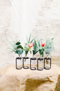 Mixed Green Mini Drop-In Bouquets
