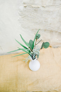 Mixed Green Mini Drop-In Bouquets