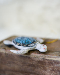 Mosaic Sea Turtle Ornament