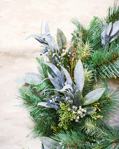 Wreath Seeded Eucalyptus & Pine - Two Sizes
